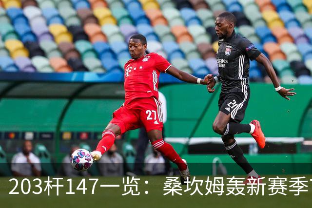 203杆147一览：桑坎姆轰新赛季首杆 有望分巨奖